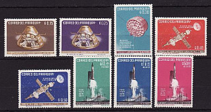Парагвай, 1964, Исследование космоса, 8 марок